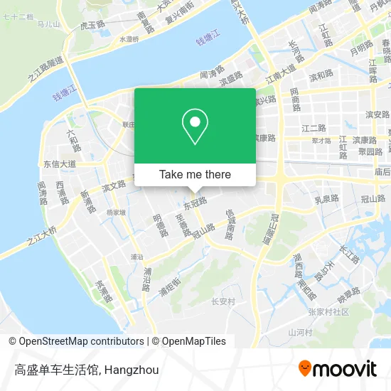 高盛单车生活馆 map