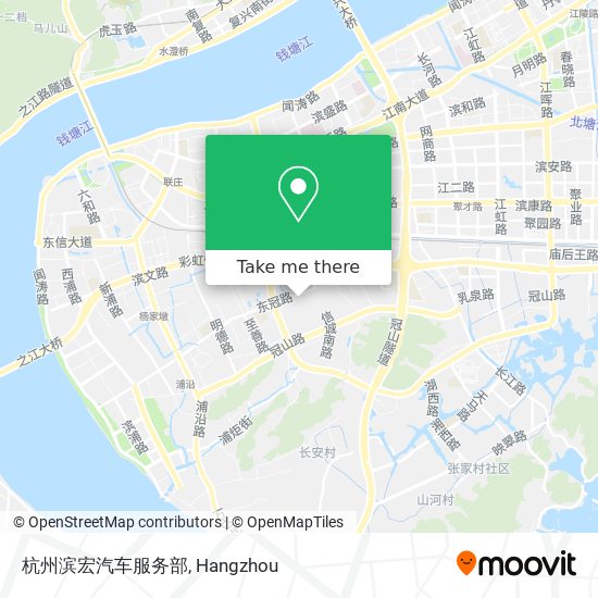 杭州滨宏汽车服务部 map