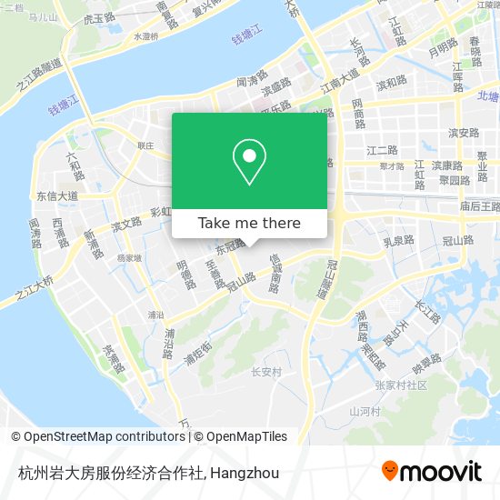 杭州岩大房服份经济合作社 map