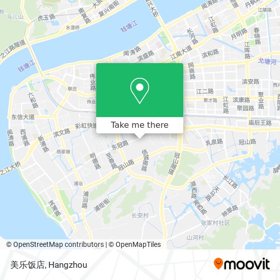 美乐饭店 map