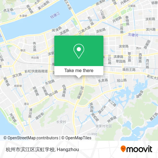 杭州市滨江区滨虹学校 map
