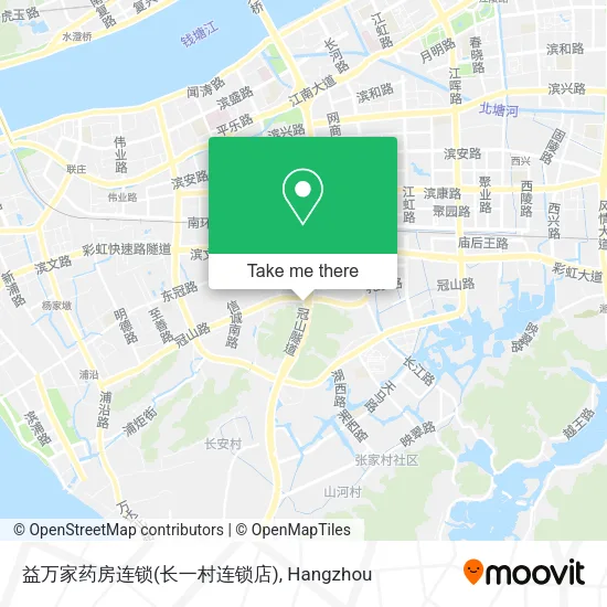 益万家药房连锁(长一村连锁店) map