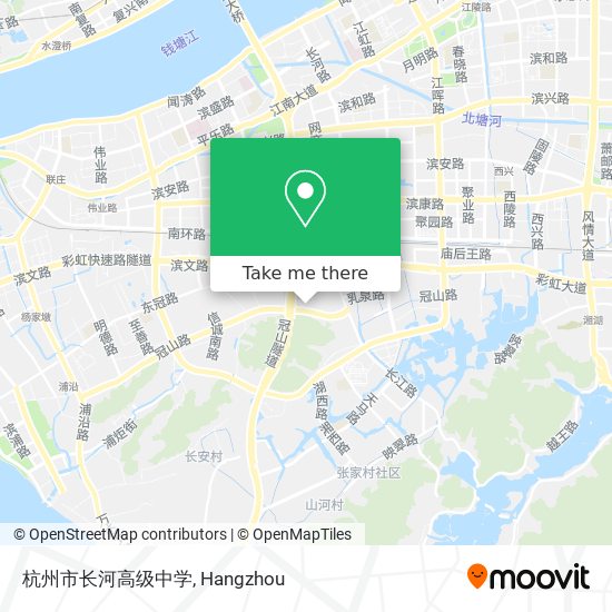 杭州市长河高级中学 map