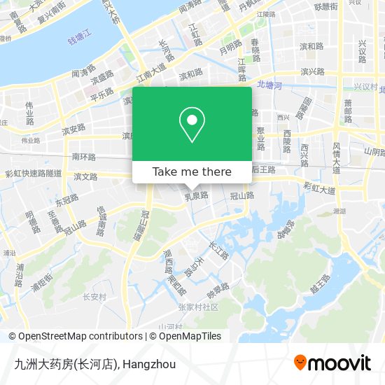 九洲大药房(长河店) map