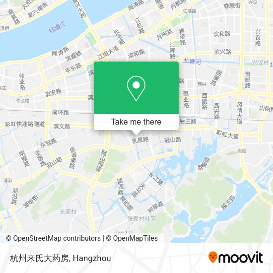 杭州来氏大药房 map