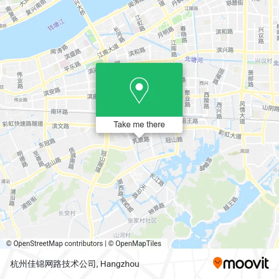 杭州佳锦网路技术公司 map