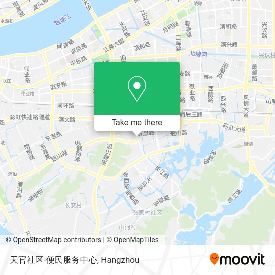 天官社区-便民服务中心 map