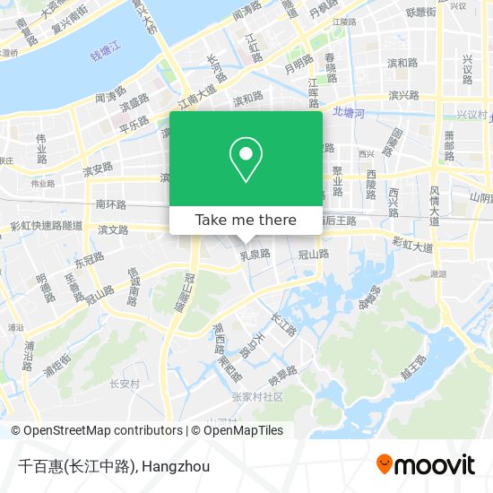 千百惠(长江中路) map