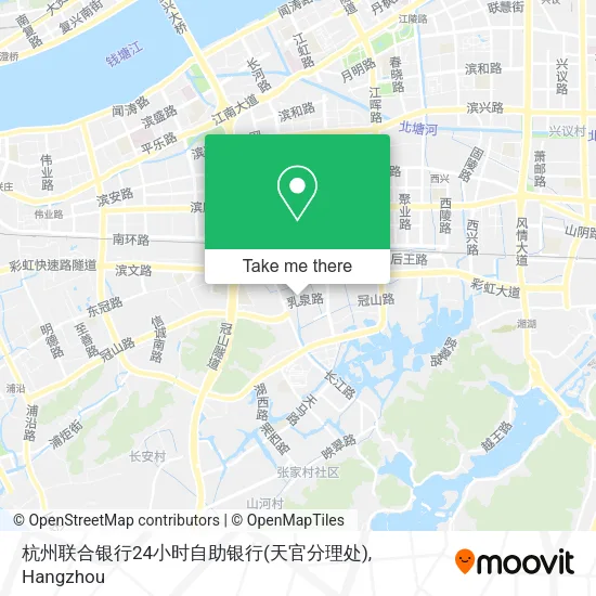 杭州联合银行24小时自助银行(天官分理处) map