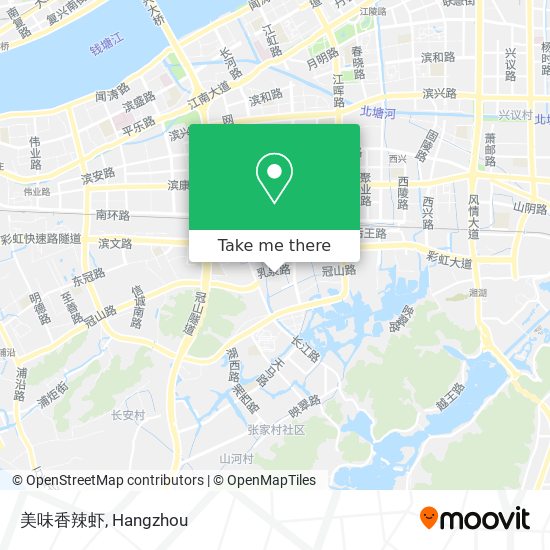 美味香辣虾 map