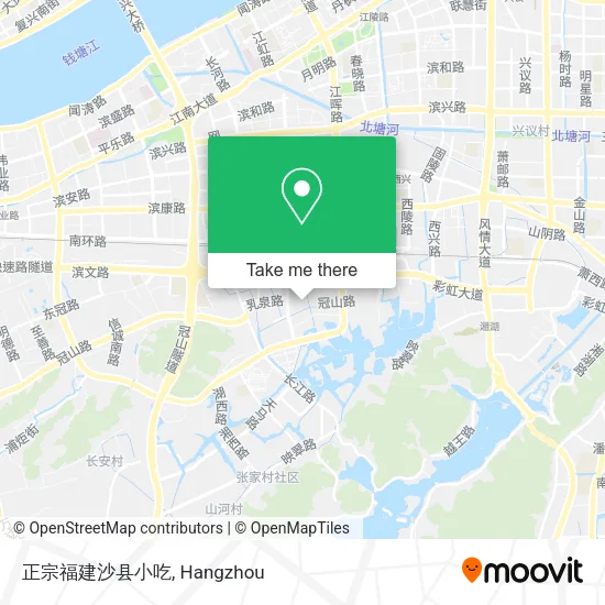 正宗福建沙县小吃 map