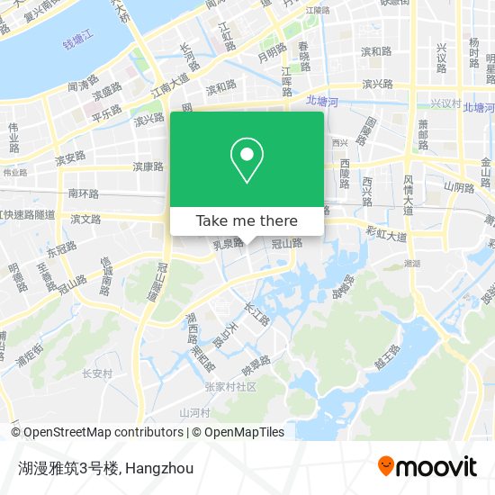 湖漫雅筑3号楼 map