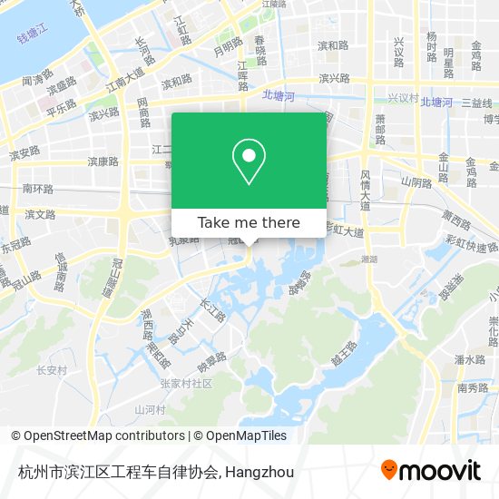 杭州市滨江区工程车自律协会 map