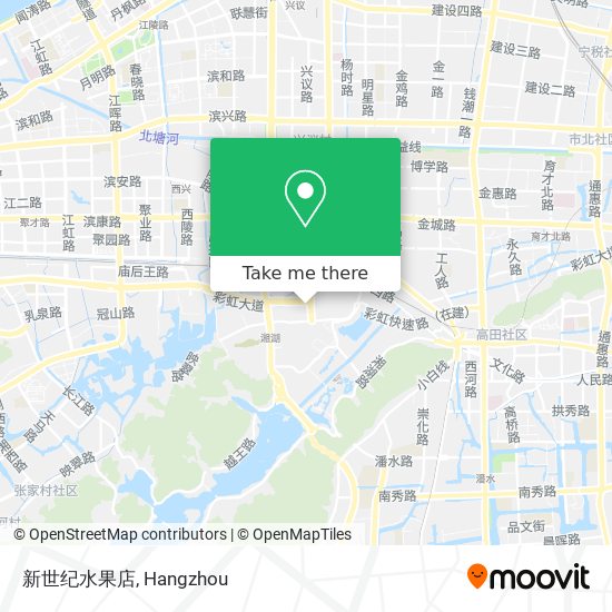 新世纪水果店 map