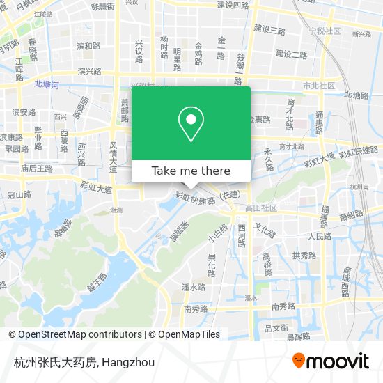 杭州张氏大药房 map