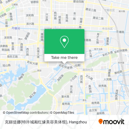 克丽缇娜(特许城厢红缘美容美体馆) map