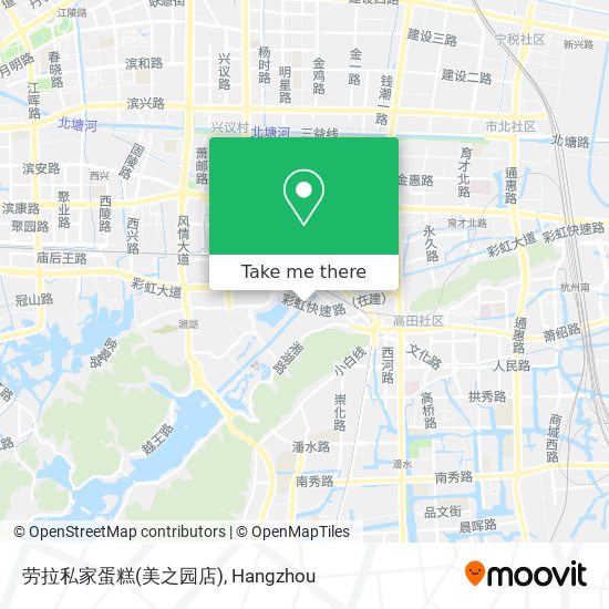 劳拉私家蛋糕(美之园店) map