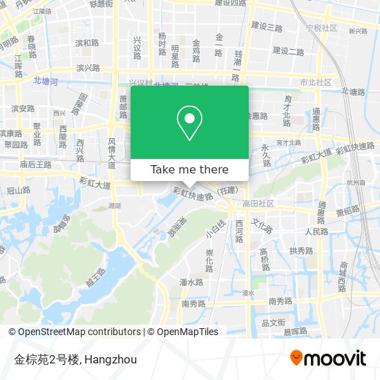 金棕苑2号楼 map