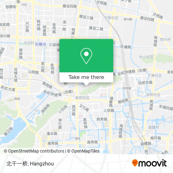 北干一桥 map