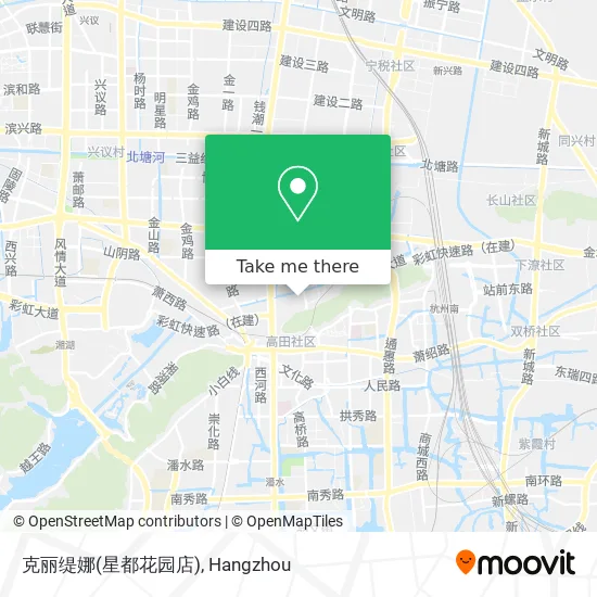 克丽缇娜(星都花园店) map