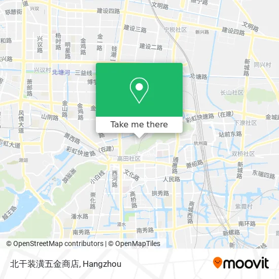 北干装潢五金商店 map