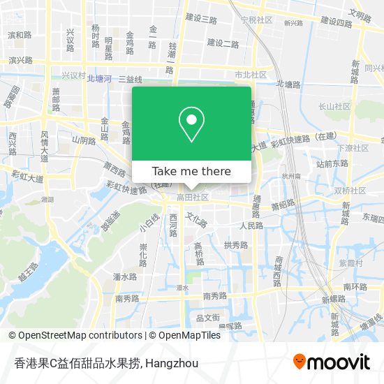 香港果C益佰甜品水果捞 map