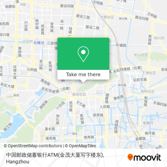 中国邮政储蓄银行ATM(金茂大厦写字楼东) map