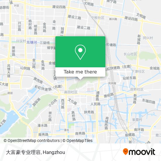 大富豪专业理容 map
