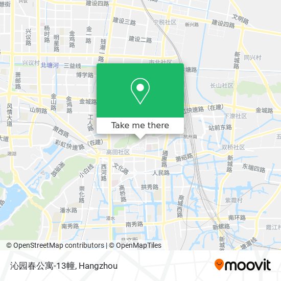 沁园春公寓-13幢 map