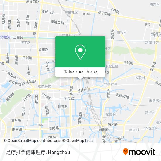 足疗推拿健康理疗 map