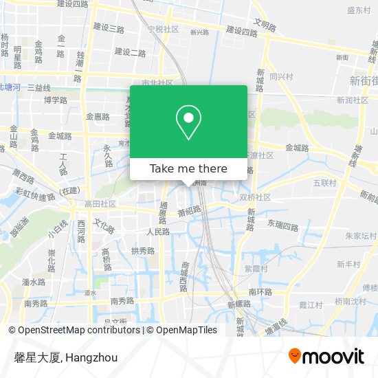 馨星大厦 map