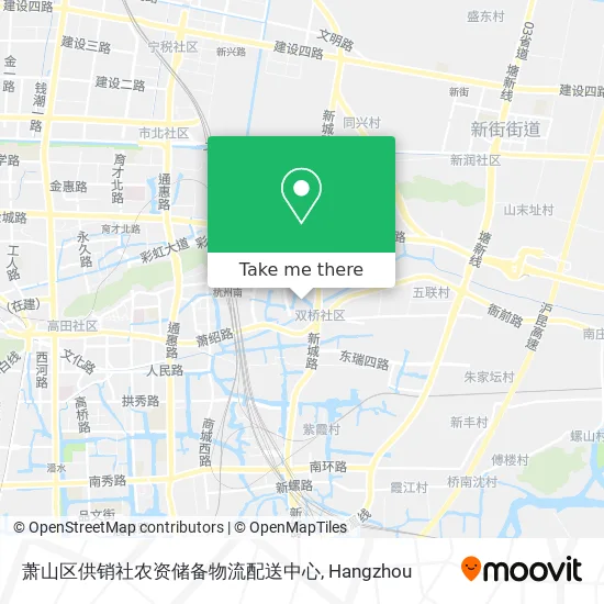 萧山区供销社农资储备物流配送中心 map