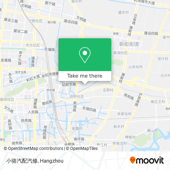 小骆汽配汽修 map