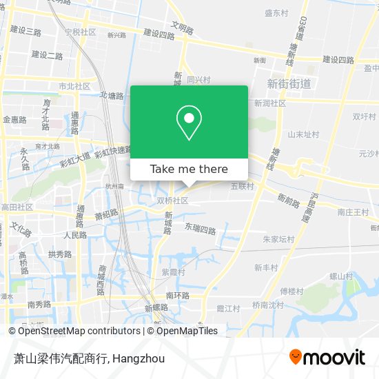 萧山梁伟汽配商行 map