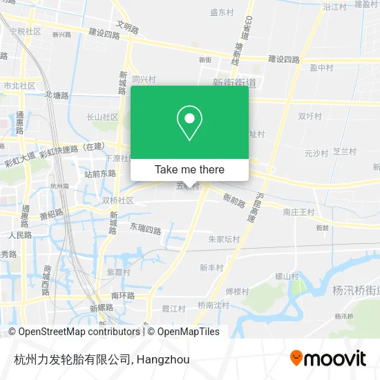 杭州力发轮胎有限公司 map