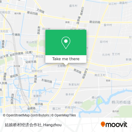 姑娘桥村经济合作社 map