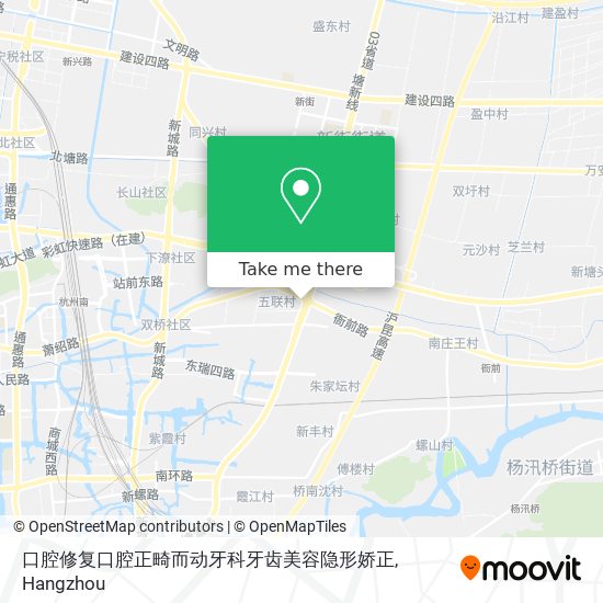 口腔修复口腔正畸而动牙科牙齿美容隐形娇正 map