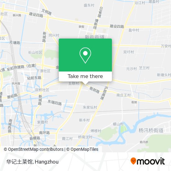 华记土菜馆 map