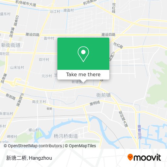 新塘二桥 map