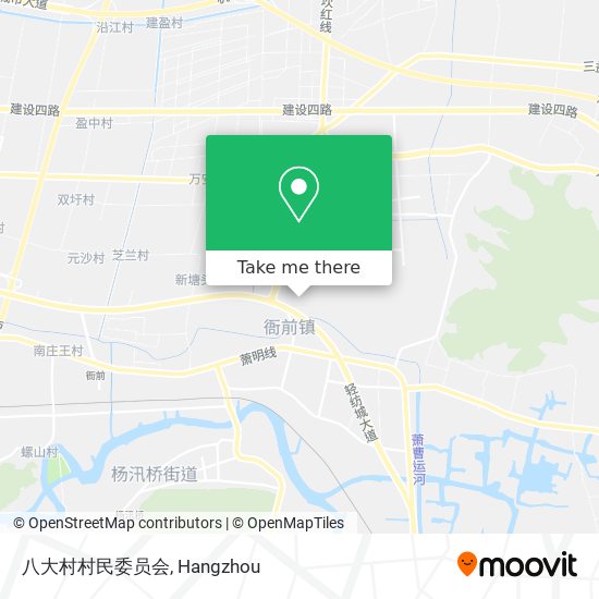 八大村村民委员会 map