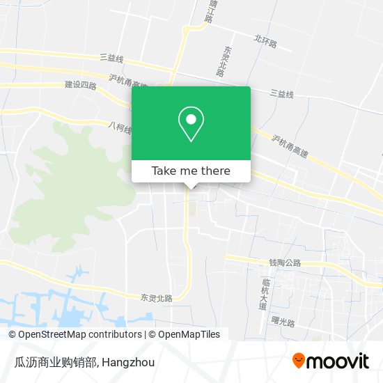 瓜沥商业购销部 map