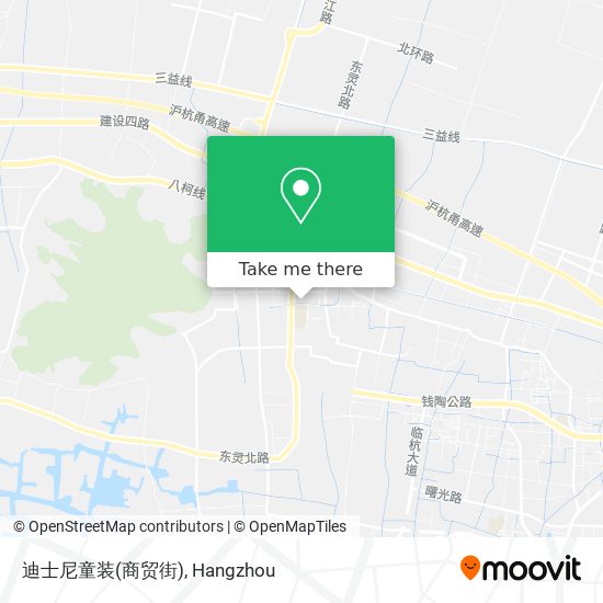 迪士尼童装(商贸街) map