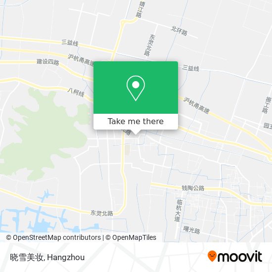 晓雪美妆 map