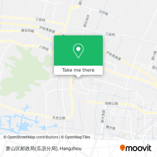 萧山区邮政局(瓜沥分局) map