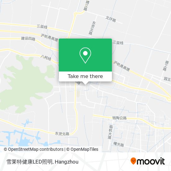 雪莱特健康LED照明 map