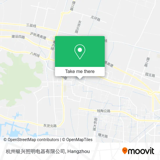 杭州银兴照明电器有限公司 map