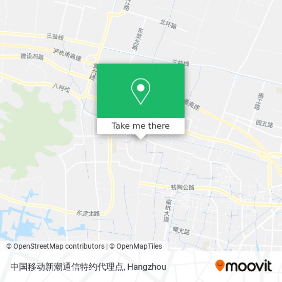 中国移动新潮通信特约代理点 map