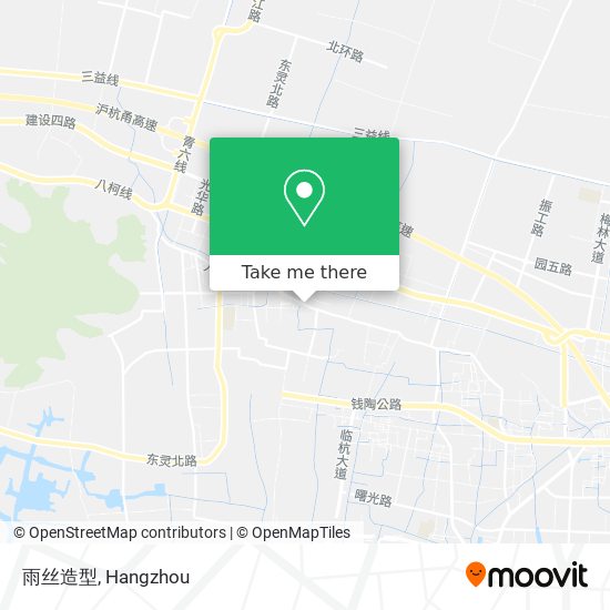 雨丝造型 map