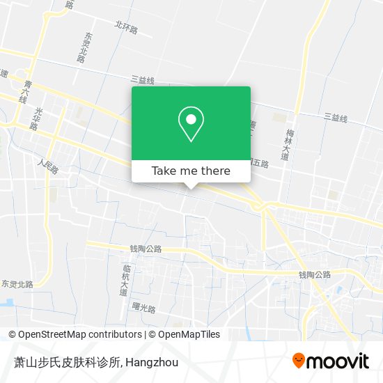 萧山步氏皮肤科诊所 map