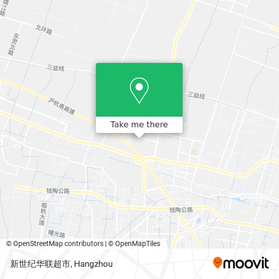 新世纪华联超市 map
